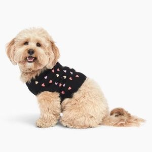 NAADAM 100% Cashmere Heart Dog Sweater - Large